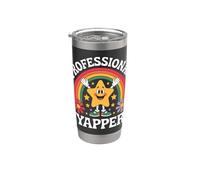 Literalmente solo un terapeuta profesional del habla Yapper Vaso térmico de acero inoxidable de doble pared