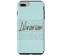 Literary Girl Bookish Bibliotecaria Vintage Divertido Regalo de Lectura Carcasa para iPhone 7 Plus/8 Plus