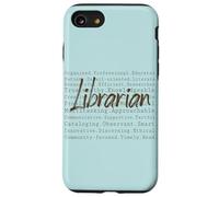 Literary Girl Bookish Bibliotecaria Vintage Divertido Regalo de Lectura Carcasa para iPhone SE (2020) / 7/8