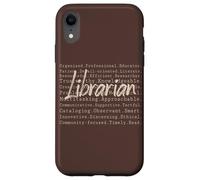 Literary Girl Bookish Bibliotecaria Vintage Divertido Regalo de Lectura Carcasa para iPhone XR