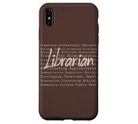 Literary Girl Bookish Bibliotecaria Vintage Divertido Regalo de Lectura Carcasa para iPhone XS MAX