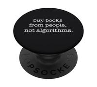 Literary Girl Bookish Booktrovert Vintage Divertido Regalo de Lectura PopSockets PopGrip Adhesivo