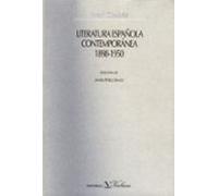 literatura española contemporanea 1898-1950