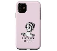Literature IS Lit Fun Jane Austen Gafas De Sol Meme Carcasa para iPhone 11