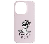 Literature IS Lit Fun Jane Austen Gafas De Sol Meme Carcasa para iPhone 14 Pro