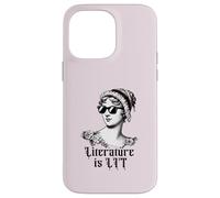Literature IS Lit Fun Jane Austen Gafas De Sol Meme Carcasa para iPhone 14 Pro MAX
