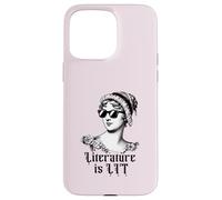 Literature IS Lit Fun Jane Austen Gafas De Sol Meme Carcasa para iPhone 15 Pro MAX