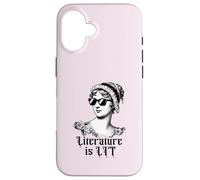 Literature IS Lit Fun Jane Austen Gafas De Sol Meme Carcasa para iPhone 16
