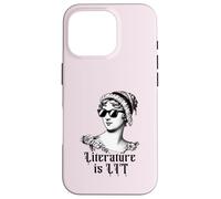 Literature IS Lit Fun Jane Austen Gafas De Sol Meme Carcasa para iPhone 16 Pro
