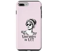Literature IS Lit Fun Jane Austen Gafas De Sol Meme Carcasa para iPhone 7 Plus/8 Plus
