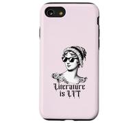 Literature IS Lit Fun Jane Austen Gafas De Sol Meme Carcasa para iPhone SE (2020) / 7/8