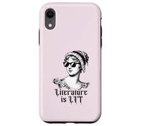 Literature IS Lit Fun Jane Austen Gafas De Sol Meme Carcasa para iPhone XR