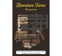 Literature Terms Crossword: Vocabulary and Concepts (Academic Study Crossword Series)