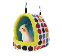 Litewood Hamaca Colgante de pájaro cálida para Invierno, para periquitos, Camas, Hamaca de Felpa para Mascotas, Juguete para Conejos, periquitos, cacatúas