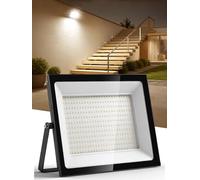 Litglobe Focos LED Exterior 300W,3000K Blanco Cálido Proyector LED Exterior,30000LM Superbrillante Foco Proyector,IP66 Impermeable Iluminación de Seguridad para Patio Terraza Garaje Entrada