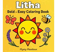 Litha: A Bold and Easy Pagan Coloring Book: Creatures, Flowers, and Solstice Symbols of the Midsummer Festival (Pagan Coloring Books)