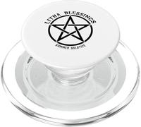 Litha Blessings Wicca Wicca Paganismo Solsticio de Verano Pagano PopSockets PopGrip para MagSafe