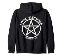 Litha Blessings Wicca Wicca Paganismo Solsticio de Verano Sudadera con Capucha