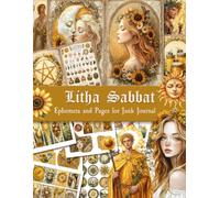 Litha Sabbat Ephemera and Pages for Junk Journal: Vintage Summer Solstice Designs for Pagan Wiccan Crafting and Grimoire Art