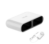 Litheli Cargador para batería U20: Carga Dual rápida de 50 Minutos, gestión de Carga Inteligente, diseño Compacto y portátil para Compartir energía de Manera eficiente