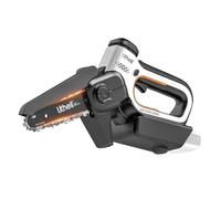 Litheli Mini Motosierra Batería para Poda, Motosierra Eléctrica Brushless de 15 cm con Lubricación Automática, Motosierra de Mano con Diseño de Seguridad para Corte de Madera y Jardín (Sin Batería)