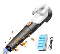 Litheli Soplador de Hojas con Turbocompresor, Velocidad de Aire de 137 km/h y Flujo de 604 m³/h, con Batería de 2.0Ah, Ideal para Jardinería, Cuidado del Césped y Limpieza Exterior