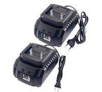 Lithium-Batterieladegerät - 12V Akku Ladegerät für Elektrowerkzeuge | ABS Schnellladegerät - Kompatibel mit Bohrmaschinen und Schraubern, sicher, zuverlässig und Einfach zu bedienen