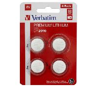 LITHIUM BATTERY CR2016 3V 4 PACK 49531