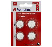 LITHIUM BATTERY CR2025 3V 4 PACK