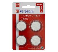 LITHIUM BATTERY CR2450 3V 4 PACK 49535
