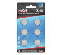 Lithium CR2025 Knopfzellen 3V Mehrpack