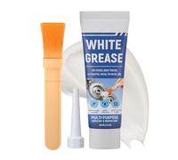 Lithium Paste Lubricant - Premium Auto Maintenance Gel, Heavy Duty Weatherproof Compound with Precision Applicator Tip, Anti-Seize Protectant, Friction Reduction Cream for Sliding Tracks Gears Latches