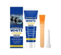 Lithium White Grease Lubricant - Waterproof Bearing Protection Gel, Metal Friction Control Compound, Garage Door Hinge Oil System | Automotive Repair Kit, Garage Workshop Supply, Fleet