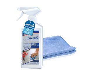 Lithofin MN Easy-Clean - Pulverizador (2 unidades, 500 ml, incluye paño de microfibra kör4u azul)