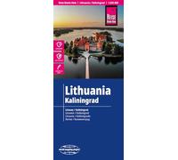 Lithuania and Kaliningrad (1:325.000): reiß- und wasserfest (world mapping project)