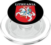 Lithuania National Coat of Arms Emblem Design PopSockets PopGrip para MagSafe