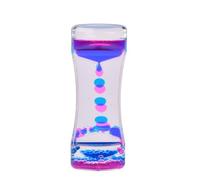 Litinliv Reloj de Arena Líquido, Temporizador sensorial líquido, Temporizador Líquido de Colores, Juguetes Sensoriales, Lámpara Lava Color, Regalo Creativo para Aliviar el Estrés, Relajación (C)