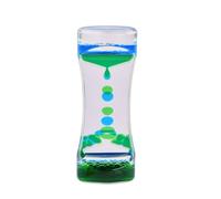 Litinliv Reloj de Arena Líquido, Temporizador sensorial líquido, Temporizador Líquido de Colores, Juguetes Sensoriales, Lámpara Lava Color, Regalo Creativo para Aliviar el Estrés, Relajación (B)