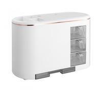 Litinliv Soporte para Utensilios de Cocina, Bloque Cuchillos Sin Cuchillos, con Ranura para Tijera y Orificio de Drenaje, Soporte Cuchillos Cocina, Cuchillero para Cocina, Desmontable Portacuchillos
