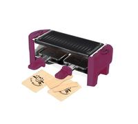 Litle Balance 8615 Raclette 2 Meuuh…!, Raclette 1/2 personas, Grill extraíble, 2 espátulas + 2 planchas, Revestimiento antiadherente, 1 o 2 personas, 320 W, ciruela