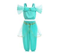 Lito Angels 2 piezas de princesa del desierto vestido disfraz de carnaval disfraz para niños pequeños niñas tamaño 6-7 años 122