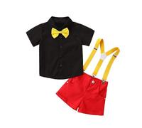 Lito Angels Conjunto de Disfraz para Niño con Camisa, Pantalones Cortos y Pajarita 18-24 Meses 92