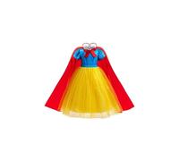 Lito Angels Disfraz clásico de cuento de hadas para niñas con capa roja, edad 4-5