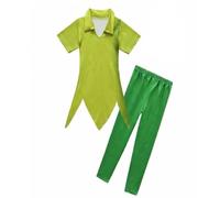 Lito Angels Disfraz de El niño del libro de cuentos con Gorro para Niños Pequeños, Conjunto de Ropa y Pantalones Talla 3-4 años, Verde (Número de etiqueta 100)