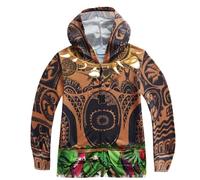 Lito Angels Disfraz de para Niños, Chaqueta con Cremallera Sudadera con Capucha Ropa Casual, Talla 8-9 años