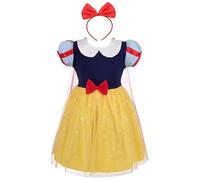 Lito Angels Disfraz de Princesa con Capa y Diadema para Niña, 4-5 Años