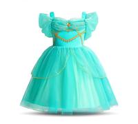Lito Angels Disfraz de Princesa Jasmine Vestido Tul para Niñas Talla 7-8 años
