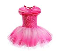 Lito Angels Disfraz Princesa de ensueño Princesa Belleza De Cuento de ensueño Ballet Tutu para Niñas, Vestido Maillot de Ballet con Falda, Leotardo de Danza, Talla 5-6 Años (Número de etiqueta 120)