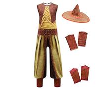 Lito Angels Disfraz Raya y el Ultimo Dragon para Niñas, Talla 4-5 años, B - Mono con Muñequera y Gorro