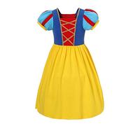 Lito Angels Disfraz Vestido de Princesa Blancanieves para Bebés Niñas, Talla 12-18 meses, Amarillo